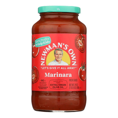 An image displaying Newman's Own - Pasta Sauce Marinara - Case Of 8 - 24 Ounce by Newman's Own