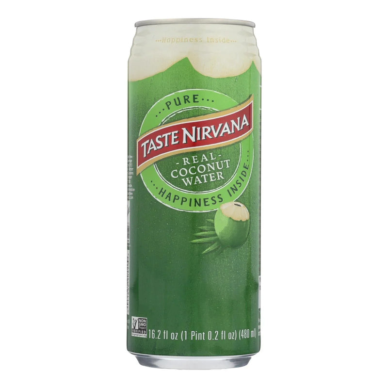 Taste Nirvana Taste Nirvana Coconut Water - Case Of 12 - 16.2 Fl Oz.