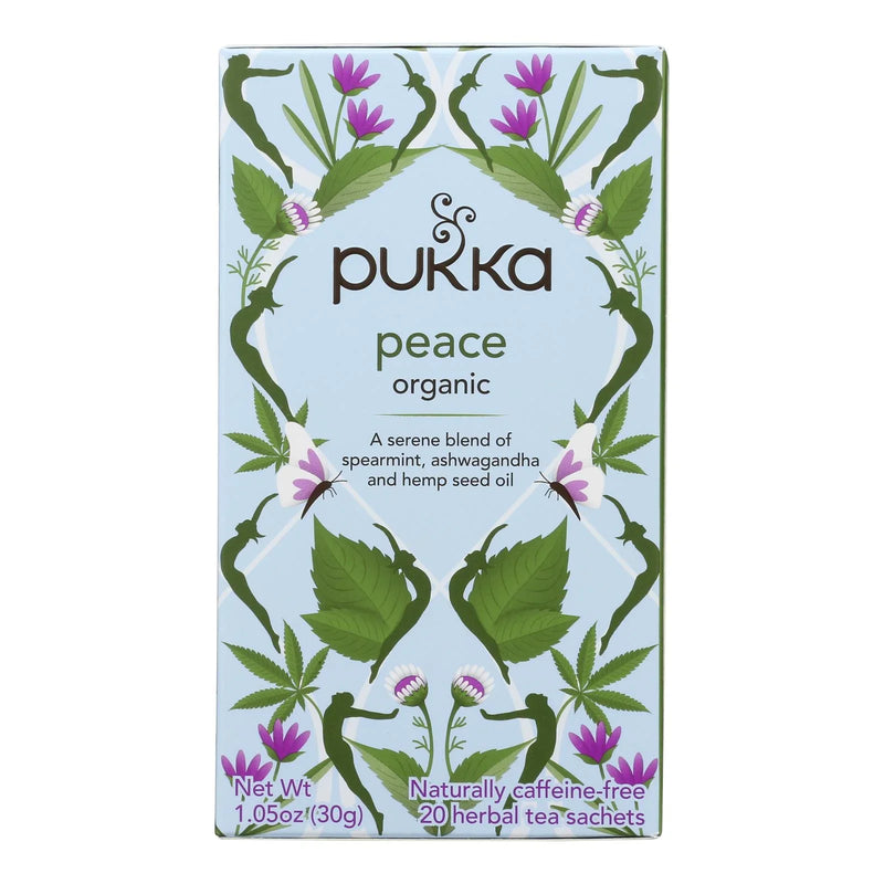 Pukka - Tea Organic Peace - Case Of 4-20 Bag