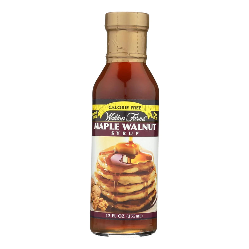 Walden Farms Syrup - Maple Walnut - Case Of 6 - 12 Ounce