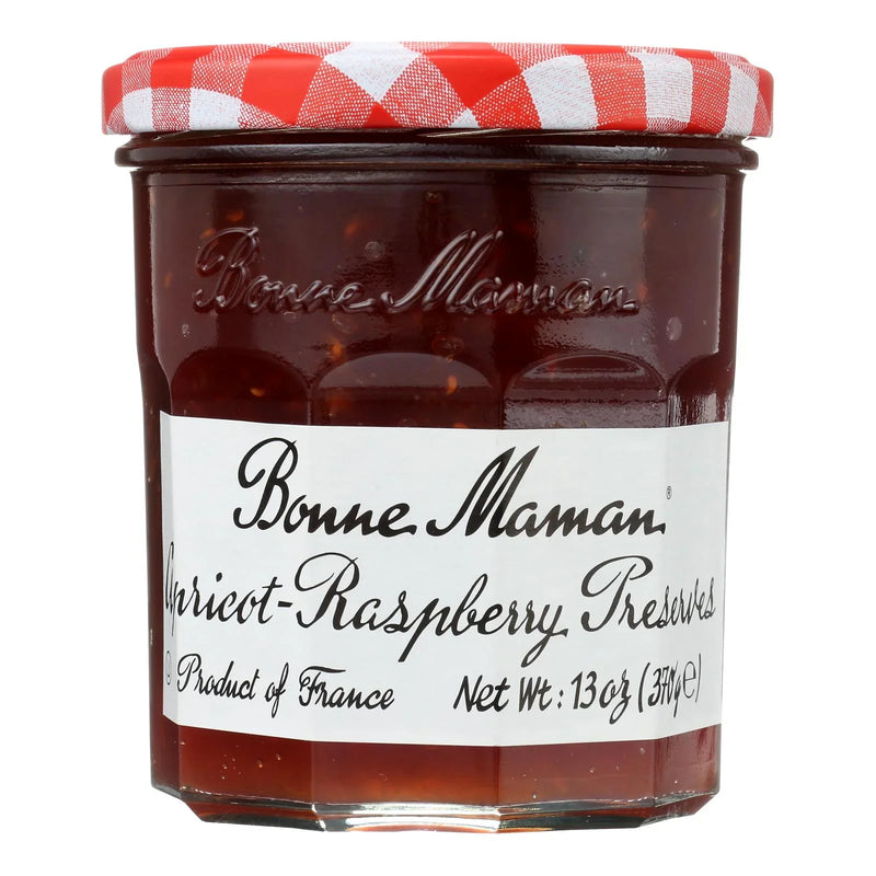 Bonne Maman - Conserve - Apricot Raspberry - Case Of 6 - 13 Ounce.