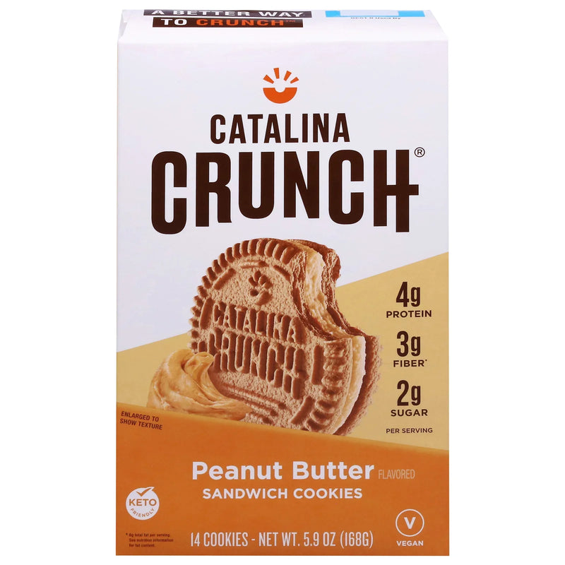 Catalina Crunch - Cky Sndwch Peanut Butter - Case Of 6-5.9 Ounce