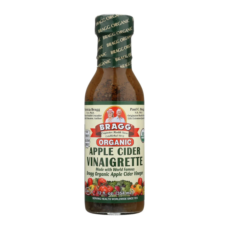 Bragg - Organic Raw Apple Cider Vinaigrette Dressing - Case Of 6 - 12 Ounce.