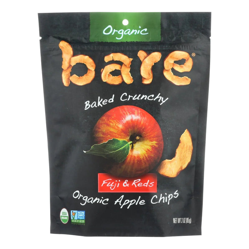 Bare Fruit - Apple Chips Organic Fuji Red - Case Of 12-3 Ounce