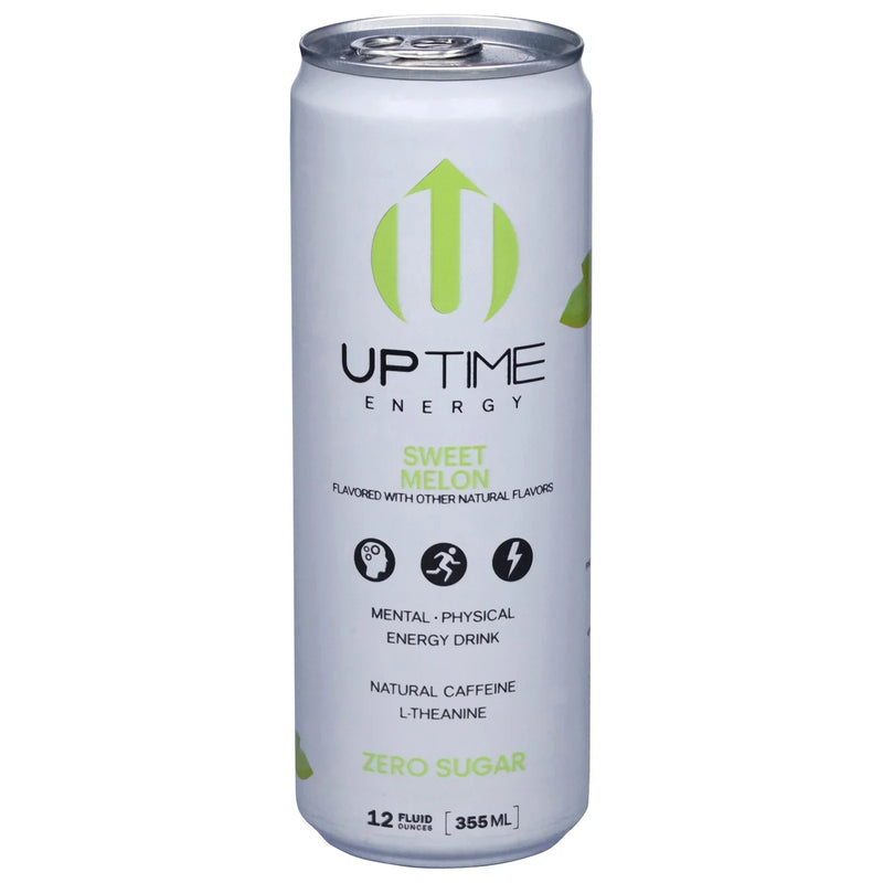 Uptime Energy - Enrgy Drnk Smr Melon Sf - Case Of 12-12 Ounce