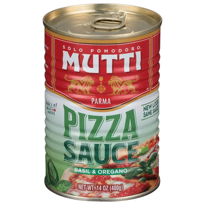 An image displaying Mutti - Sauce Pizza Basil Oregano - Case Of 6-14 Ounce by Mutti