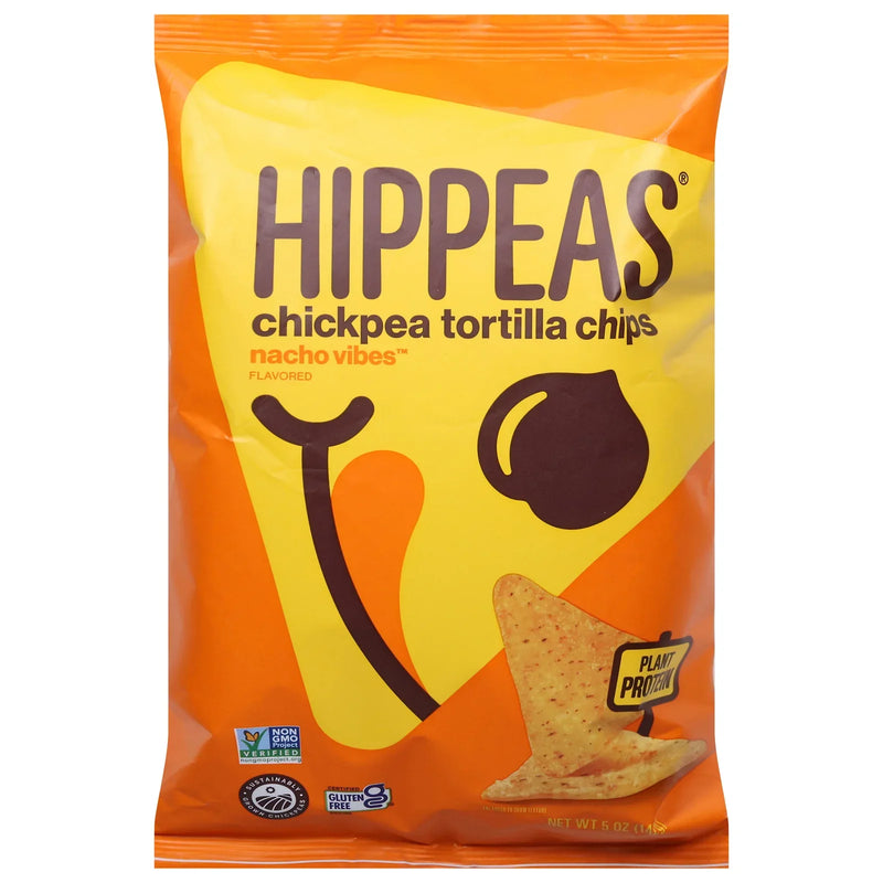 Hippeas - Chkpea Nacho Tortila Chps - Case Of 12-5 Ounce