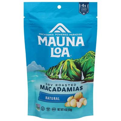 An image displaying Mauna Loa - Macadamias Rst Unsalted - Case Of 6-4 Ounce by Mauna Loa