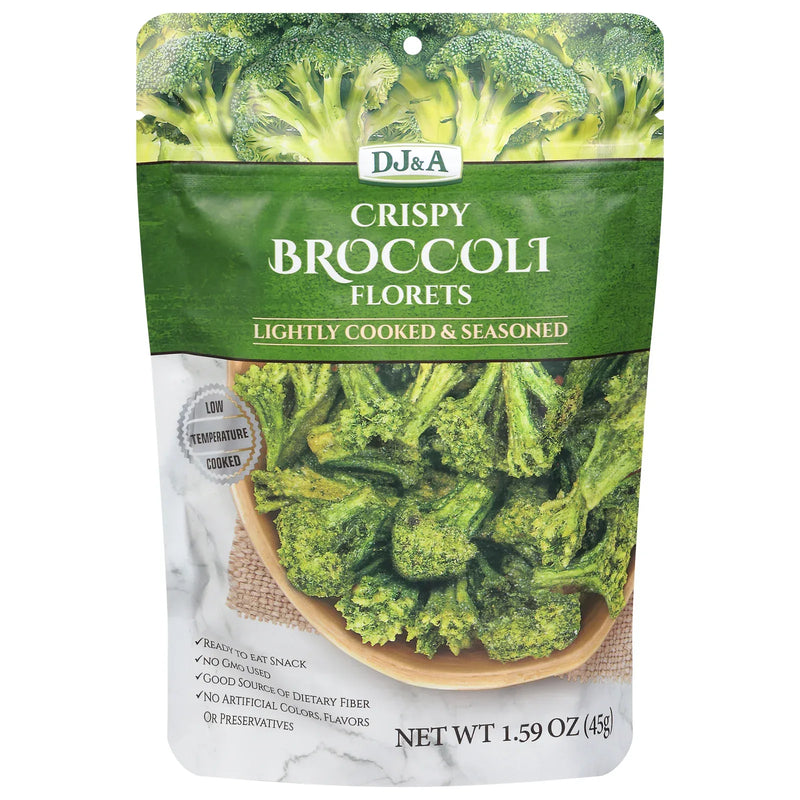 An image displaying Dja - Broccoli Florets Crispy - Case Of 9-1.59 Ounce by Dja