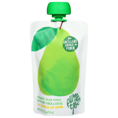 An image displaying Pumpkin Tree Organic - Oats Sd Og2 Pear Lemon - Cs Of 10-3.5 Oz by Pumpkin Tree Organic