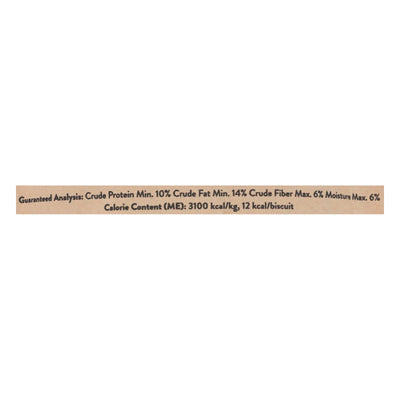 Portland Pet Food Company - Dog Treats Pumpkn Biscuit - Case Of 6-5 Ounce