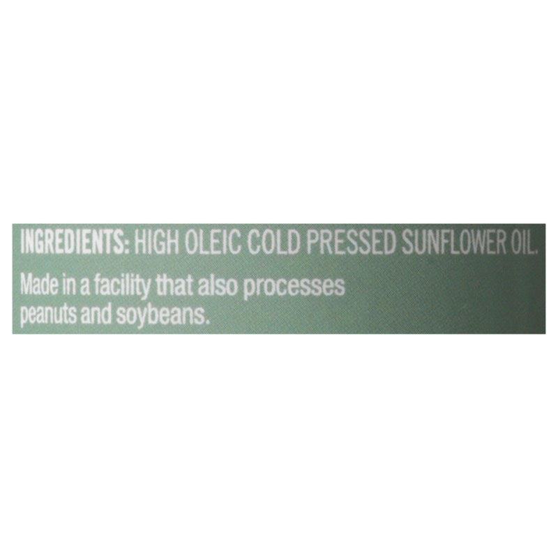 Fresh Press Farms - Sunflower Oil Extra Virgn - Case Of 6-16.4 Ounce