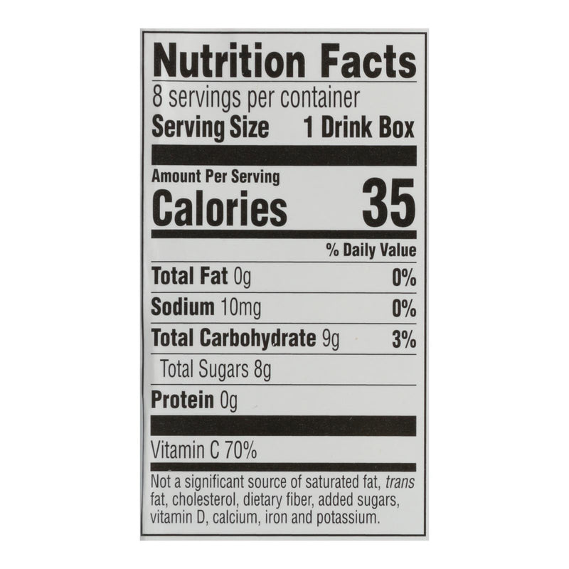 Honest Kids - Juice Drink Apple - Case Of 5 - 8/6 Ounce