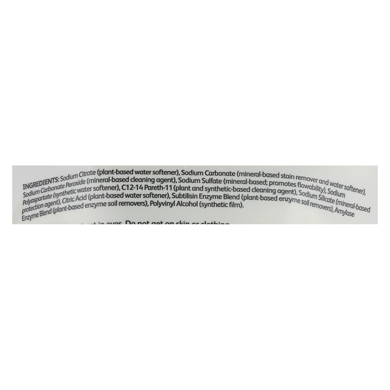 Citra-solv Natural Dishwasher Detergent Pacs - Free And Clear - Case Of 8 - 12.7 Ounce