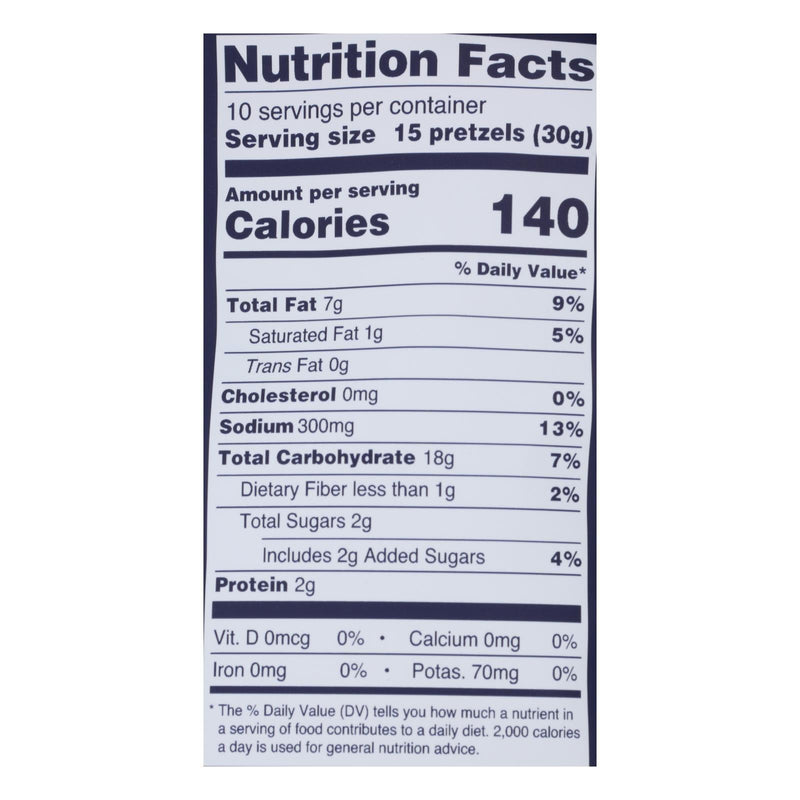 Gratify Pretzel Thin - Everything - Case Of 6 - 10.5 Ounce