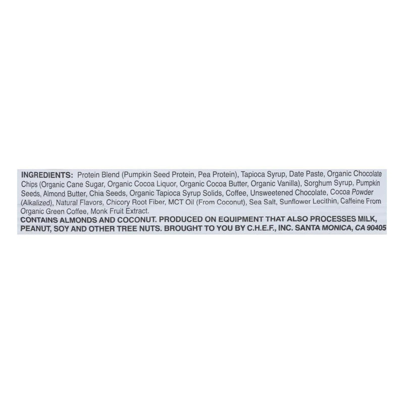 An image displaying Quantum Energy Squares - Bar Caffe Mocha Almd Chip - Case Of 8-1.69 Ounce by Quantum Energy Squares