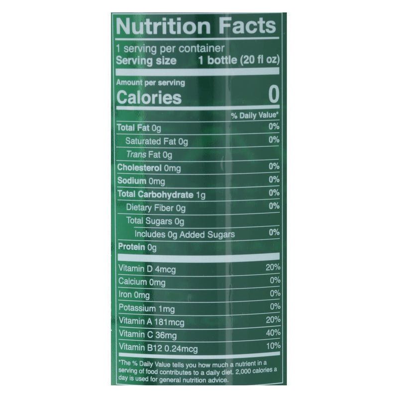 Chlorophyll Water - Water Chlorophyll - Case Of 12-16.9 Ounce