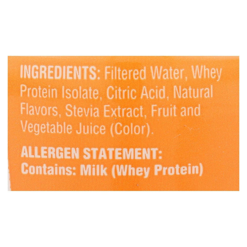 An image displaying Ready Water - Water Protein Orange Mango - Case Of 12-16.9 Ounce by Ready
