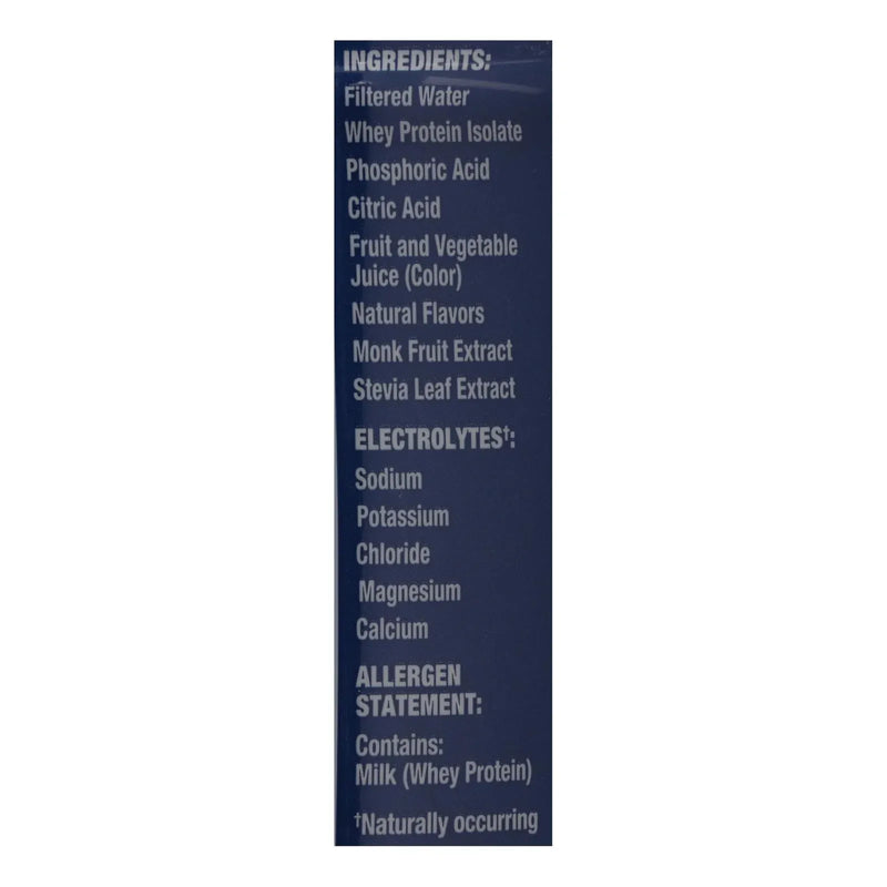 An image displaying Ready - Water Protein Blueberry - Case Of 12-16.9 Ounce by Ready