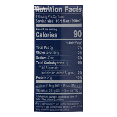 An image displaying Ready - Water Protein Blueberry - Case Of 12-16.9 Ounce by Ready