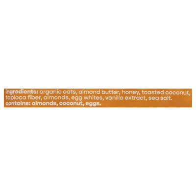 An image displaying Over Easy - Breakfast Bar Toasted Coconut - Case Of 12-1.8 Ounce by Over Easy