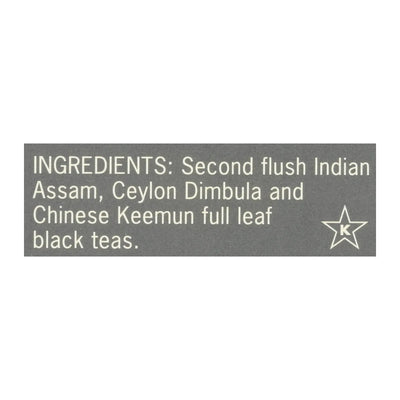 An image displaying Smith Teamaker Black Tea - Brahmin - Case Of 6 - 15 Bags by Smith Teamaker
