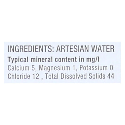 Voss Water Artesian Water - Still - Case Of 12 - 28.74 Ounce.
