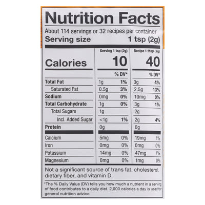 An image displaying Laird Superfood - Suprfood Crmr Pump Spice - Case Of 6-8 Oz by Laird Superfood