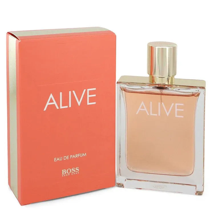 An image displaying Boss Alive by Hugo Boss Eau De Parfum Spray oz for Women by Hugo Boss