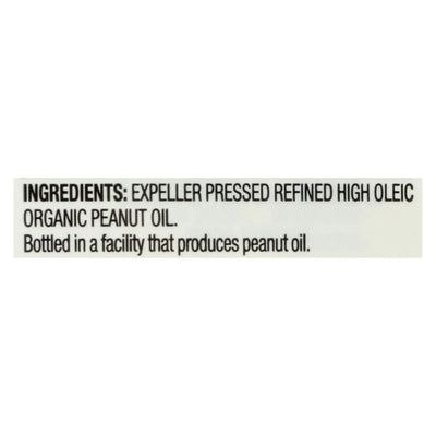 An image displaying Spectrum Naturals High Heat Refined Organic Peanut Oil - Case Of 12 - 16 Ounce by Spectrum Naturals