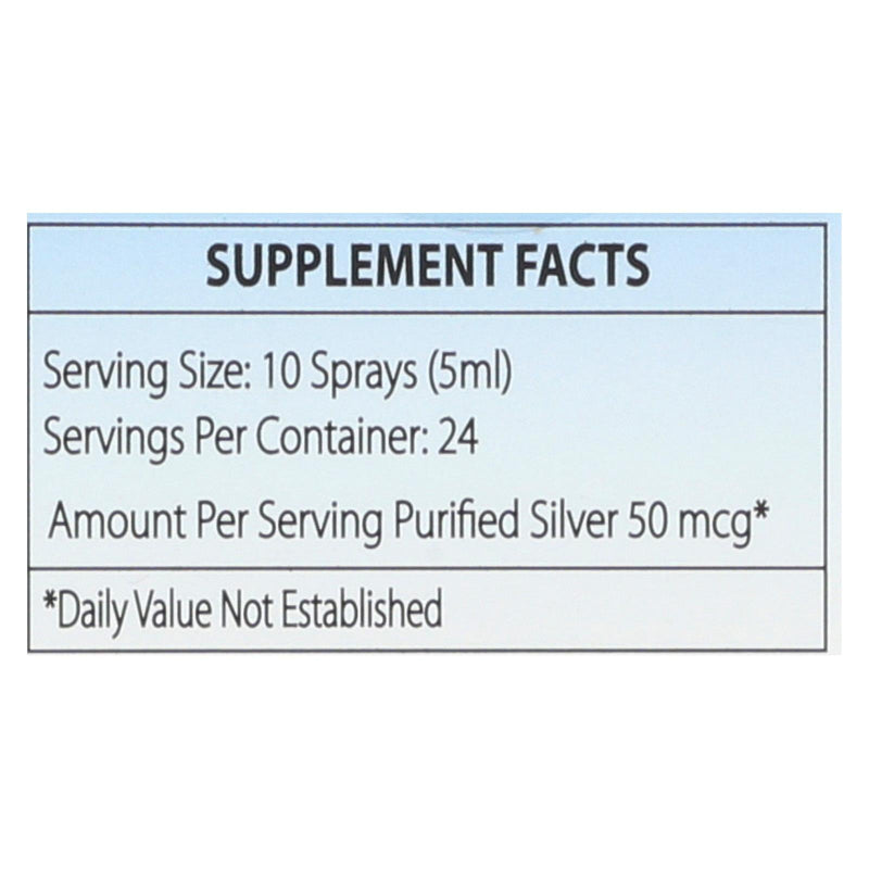 Silver Biotics - Suppl Dly Immun Trvl Spry - 1 Each 1-4 Ounce