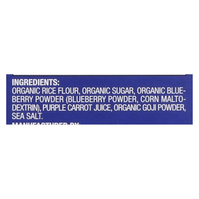 An image displaying Baby Mum Mum Organic Baby Teeth Rice Rusk Organic Rice Snack With Blueberry And Goji Flavor - Case Of 6 - 1.76 Ounce by Baby Mum Mum