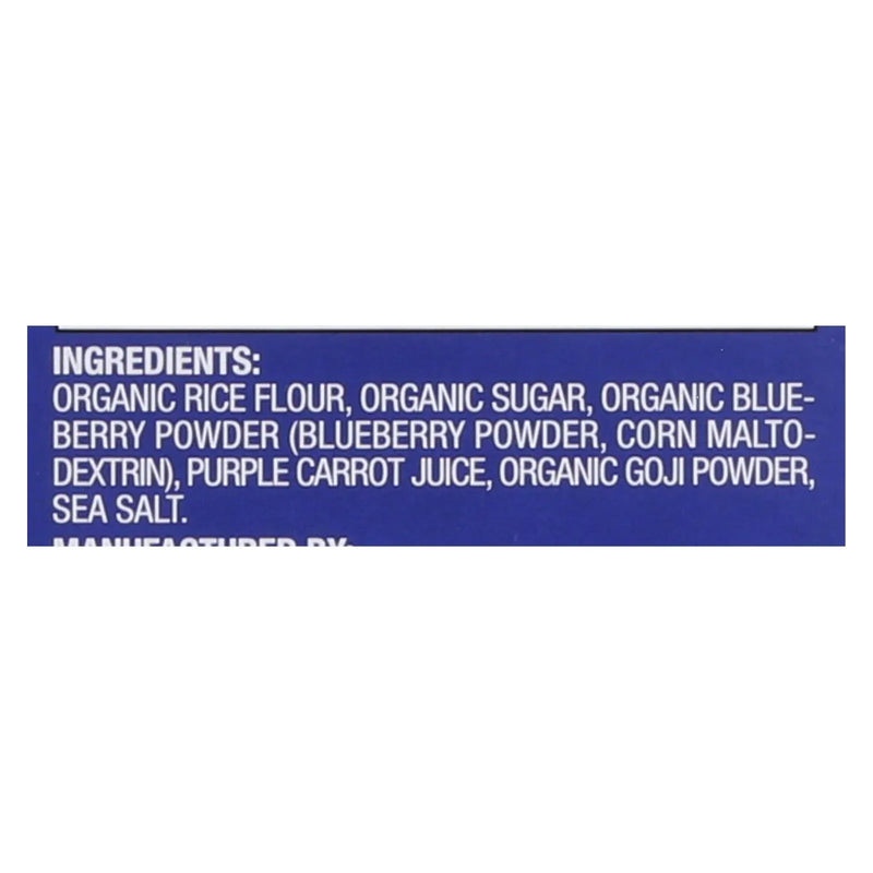 An image displaying Baby Mum Mum Organic Baby Teeth Rice Rusk Organic Rice Snack With Blueberry And Goji Flavor - Case Of 6 - 1.76 Ounce by Baby Mum Mum