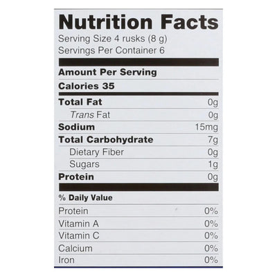 An image displaying Baby Mum Mum Organic Baby Teeth Rice Rusk Organic Rice Snack With Blueberry And Goji Flavor - Case Of 6 - 1.76 Ounce by Baby Mum Mum