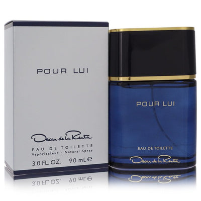 An image displaying Oscar Pour Lui by Oscar de la Renta Eau De Toilette Spray for Men by Oscar de la Renta