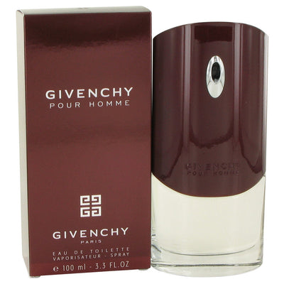 An image displaying Givenchy (Purple Box) by Givenchy Eau De Toilette Spray for Men by Givenchy