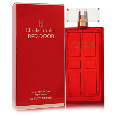 An image displaying RED DOOR by Elizabeth Arden Eau De Toilette Spray for Women by Elizabeth Arden