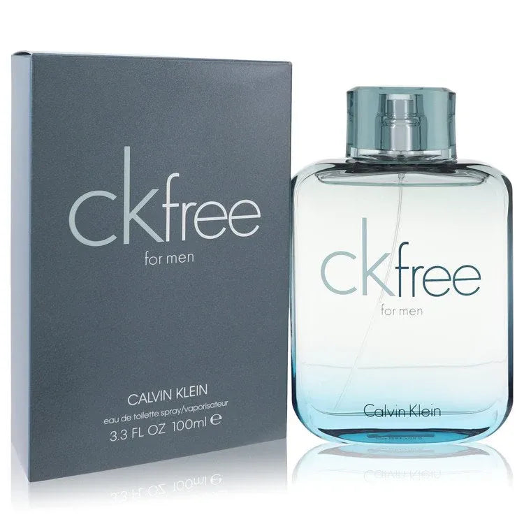 An image displaying CK Free by Calvin Klein Eau De Toilette Spray for Men by Calvin Klein