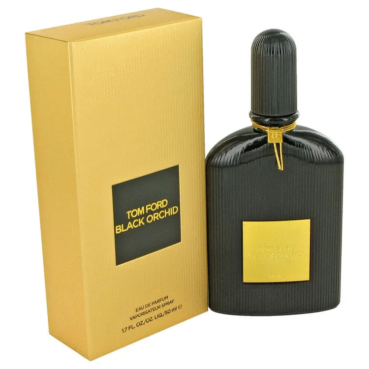 An image displaying Black Orchid by Tom Ford Eau De Parfum Spray for Women by Tom Ford