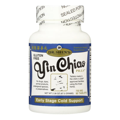 Dr. Shen's Colds And Flu Yin Chiao - 750 Mg - 90 Tablets - Orca Market
