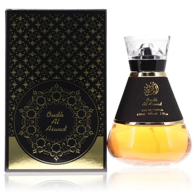 An image displaying Al Wataniah Oudh Al Aswad by Al Wataniah Eau De Parfum Spray 2.7 oz for Women by Al Wataniah