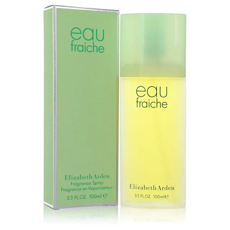 An image displaying EAU FRAICHE by Elizabeth Arden Fragrance Spray 3.3 oz for Women by Elizabeth Arden