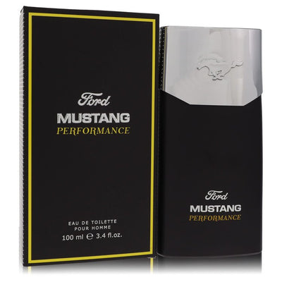 An image displaying Mustang Performance by Estee Lauder Eau De Toilette Spray for Men by Estee Lauder