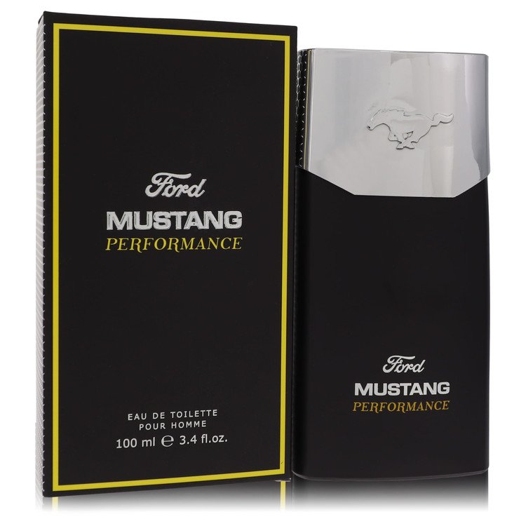 An image displaying Mustang Performance by Estee Lauder Eau De Toilette Spray for Men by Estee Lauder