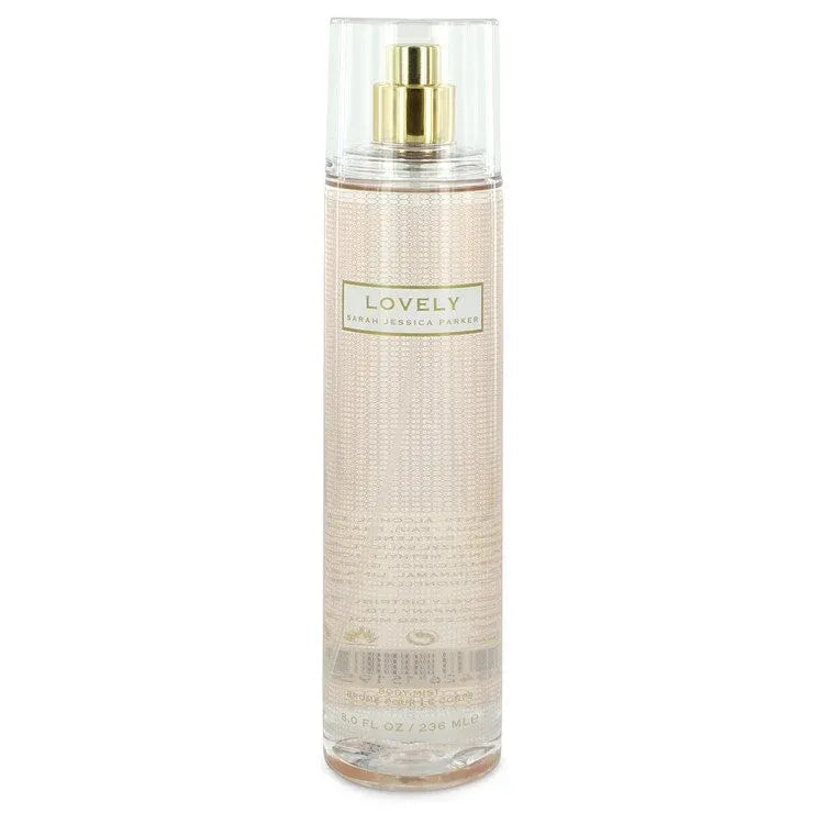 An image displaying Lovely by Sarah Jessica Parker Body Mist 8 oz for Women by Sarah Jessica Parker