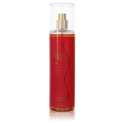 An image displaying RED by Giorgio Beverly Hills Fragrance Mist 8 oz for Women by Giorgio Beverly Hills