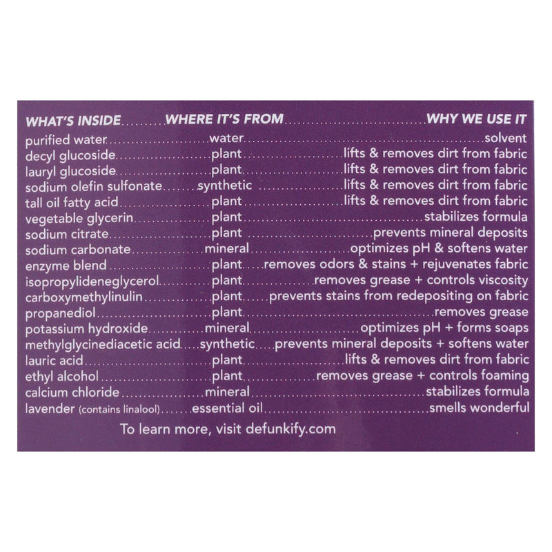 Defunkify - Laundry Det Liquid Lavender - Case Of 4-37.7 Ounce