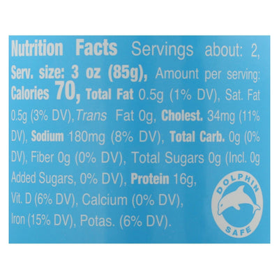 Tonnino Tuna Fillets - Spring Water - Case Of 6 - 6.7 Ounce