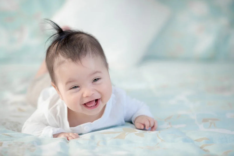 An image displaying Infant Onezies And Joggers by Bambini