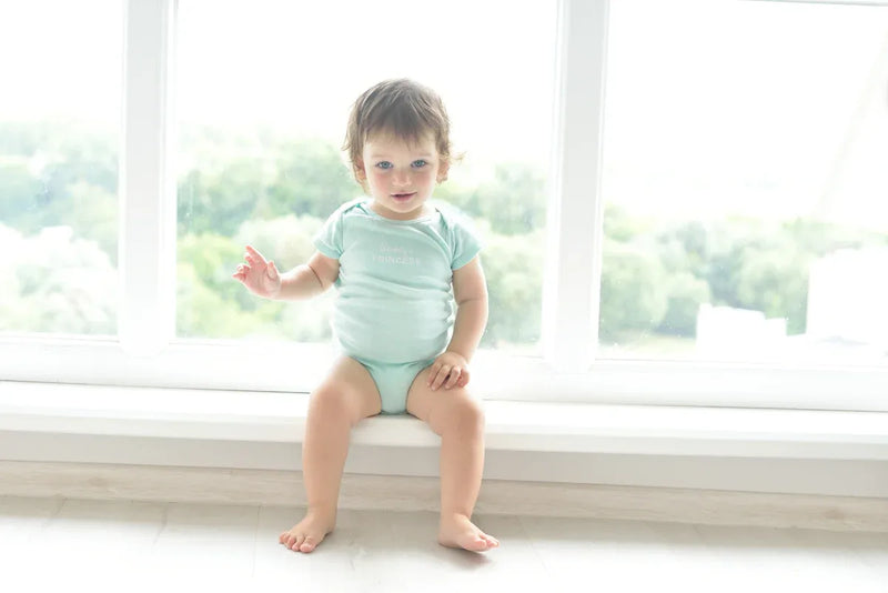 An image displaying Infant Girls Long Sleeve Onezies And Track Sweatpants by Bambini